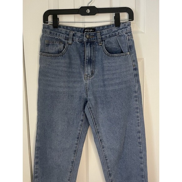 Nasty Gal High Rise Straight Leg Jeans UK Size 6 - Picture 4 of 10